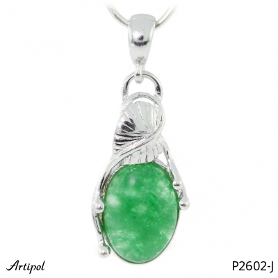 Pendant P2602-J with real Jade