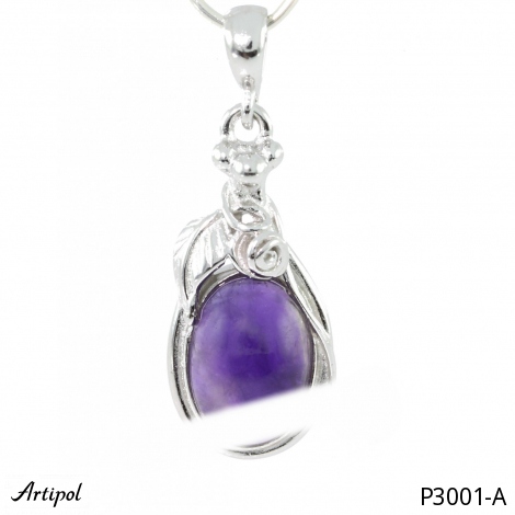 Pendentif P3001-A en Améthyste véritable
