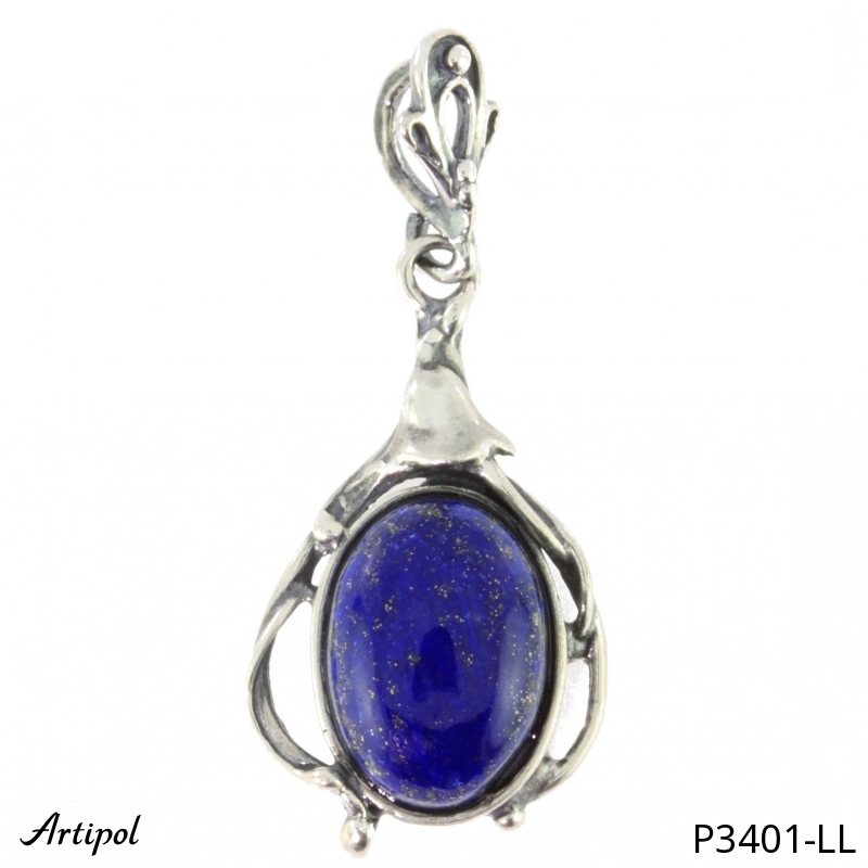 Pendant P3401-LL with real Lapis lazuli