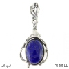 Pendant P3401-LL with real Lapis lazuli