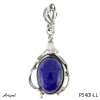 Pendentif P3401-LL en Lapis-lazuli véritable