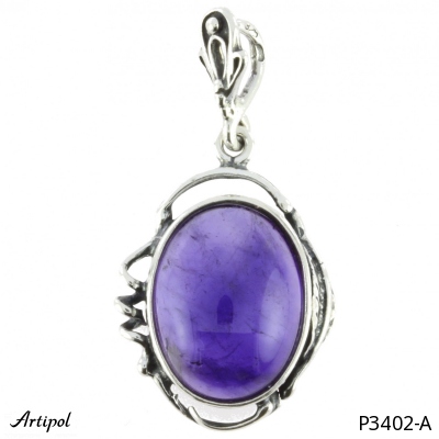 Pendant P3402-A with real Amethyst