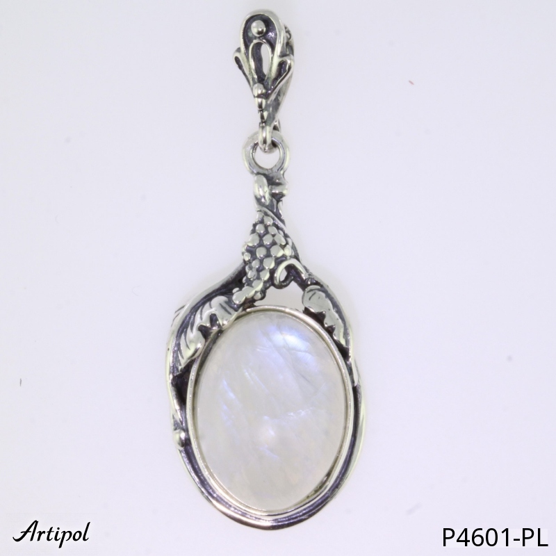 Pendant P4601-PL with real Moonstone