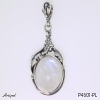 Pendant P4601-PL with real Moonstone