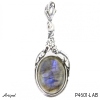 Pendant P4601-LAB with real Labradorite