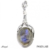 Pendentif P4601-LAB en Labradorite véritable