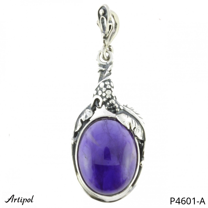 Pendentif P4601-A en Améthyste véritable