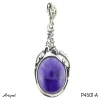 Pendant P4601-A with real Amethyst