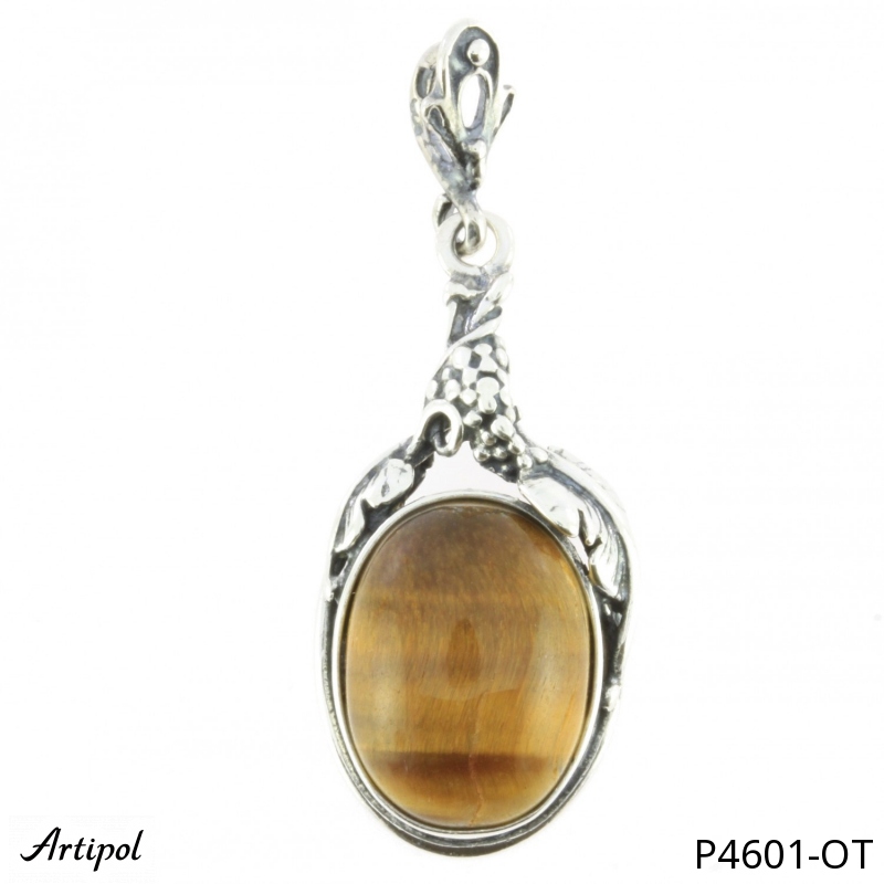 Pendant P4601-OT with real Tiger's eye