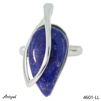 Ring 4601-LL with real Lapis lazuli