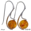 Boucles d'oreilles E3004-B en Ambre véritable