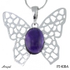 Pendant P3408-A with real Amethyst
