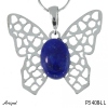 Pendant P3408-LL with real Lapis lazuli