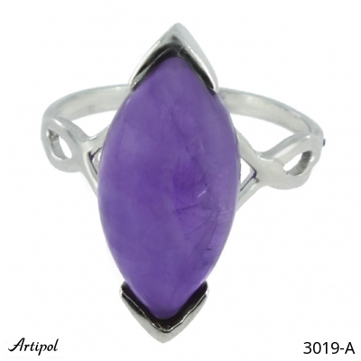 Ring 3019-A with real Amethyst