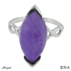 Ring 3019-A with real Amethyst
