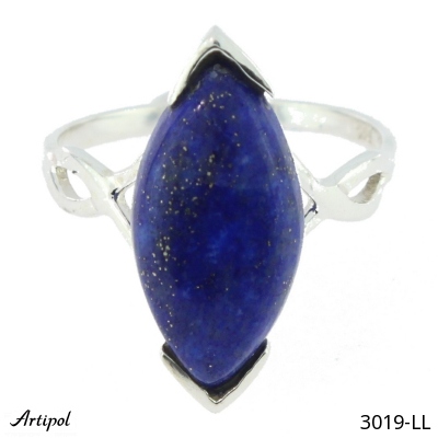 Bague 3019-LL en Lapis-lazuli véritable