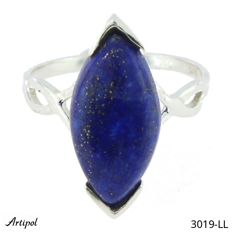 Ring 3019-LL with real Lapis lazuli