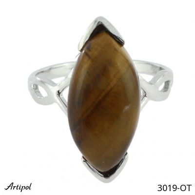 Ring 3019-OT with real Tiger's eye