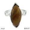Ring 3019-OT with real Tiger Eye