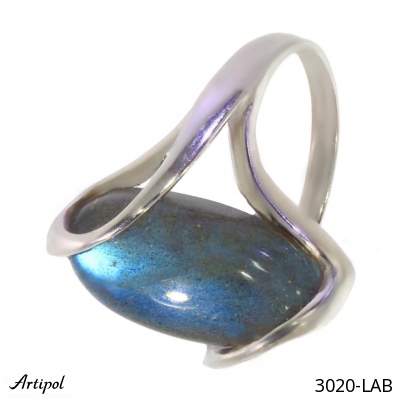 Ring 3020-LAB with real Labradorite