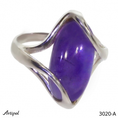 Ring 3020-A with real Amethyst