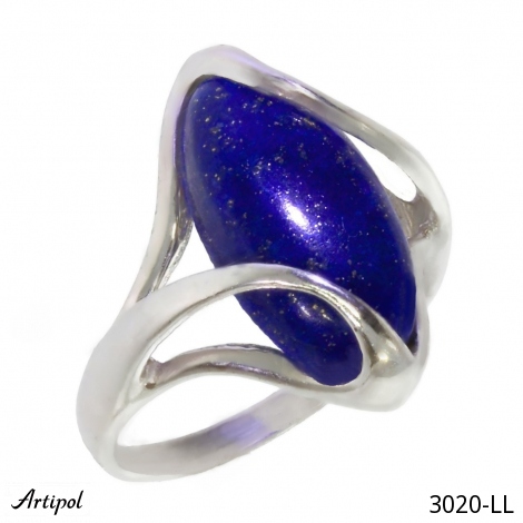 Ring 3020-LL with real Lapis-lazuli