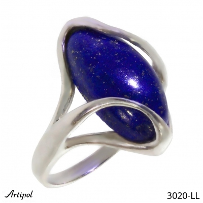 Ring 3020-LL with real Lapis lazuli