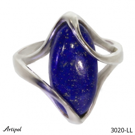 Ring 3020-LL with real Lapis lazuli