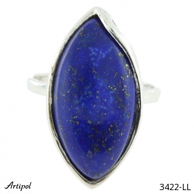 Ring 3422-LL with real Lapis lazuli