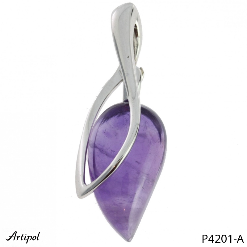 Pendant P4201-A with real Amethyst
