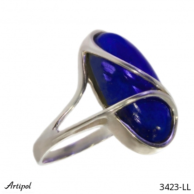 Pierścionek 3423-LL z Lapisem lazuli