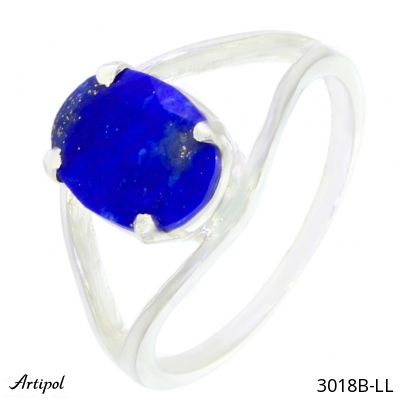 Ring 3018B-LL with real Lapis lazuli
