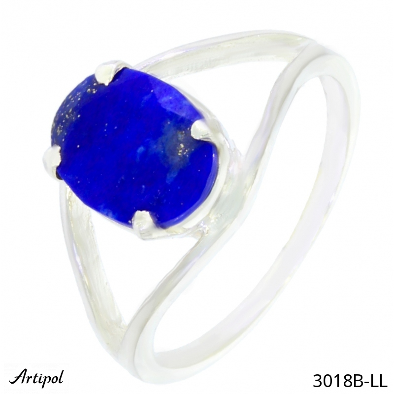 Ring 3018B-LL with real Lapis-lazuli
