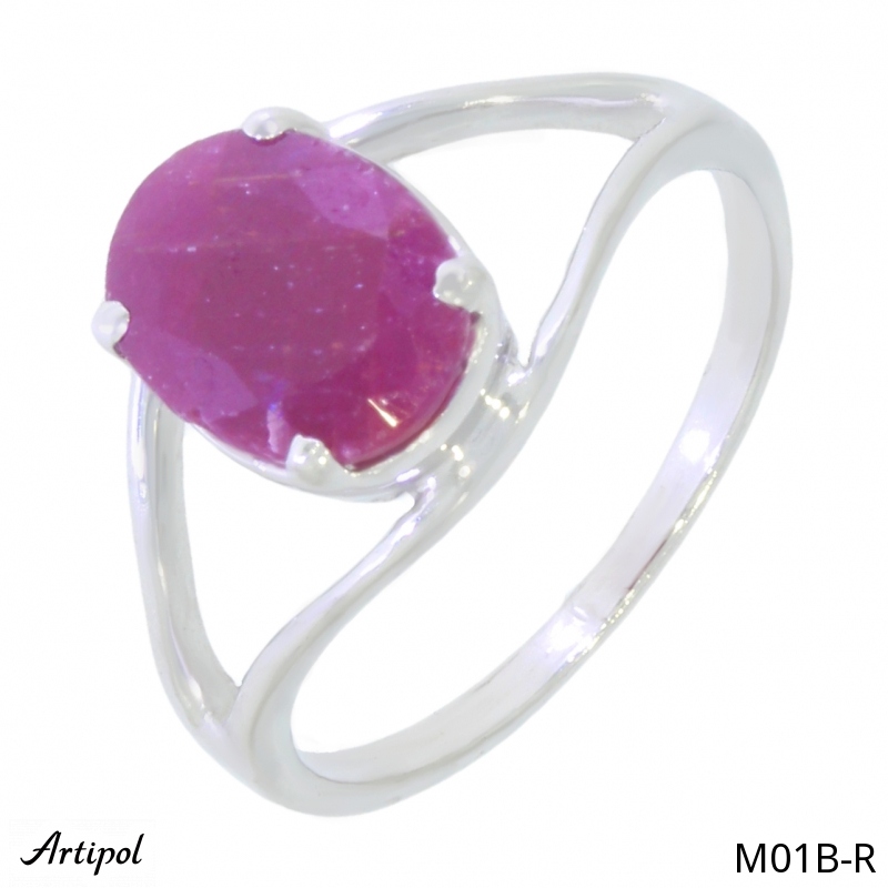 Ring M01B-R with real Ruby