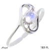 Bague 1801-PL en Pierre de lune véritable