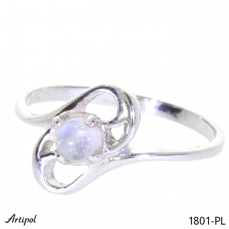 Ring 1801-PL mit echter Mondstein