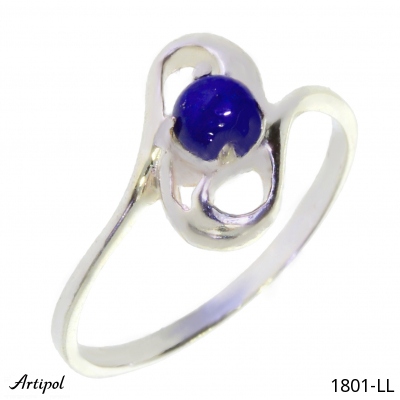 Ring 1801-LL with real Lapis lazuli