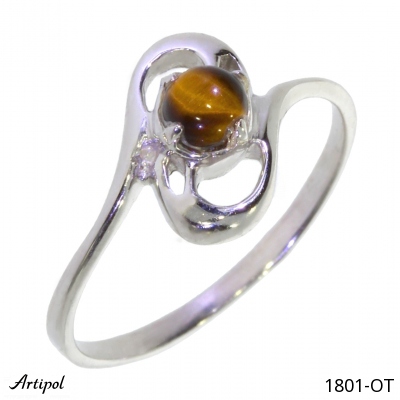Ring 1801-OT with real Tiger Eye