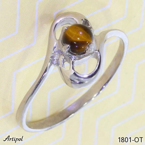 Ring 1801-OT with real Tiger's eye