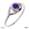 Ring 1802-A with real Amethyst