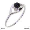 Ring 1802-ON with real Black Onyx