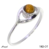 Ring 1802-OT with real Tiger's eye