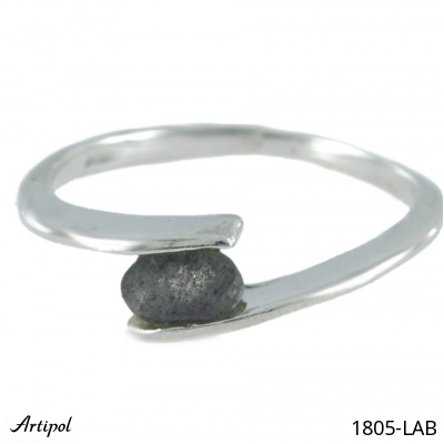 Ring 1805-LAB mit echter Labradorit