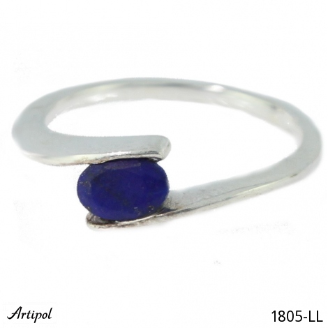 Ring 1805-LL with real Lapis lazuli