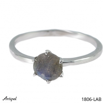 Ring 1806-LAB with real Labradorite