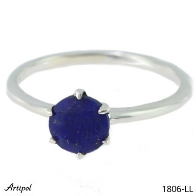 Ring 1806-LL with real Lapis lazuli