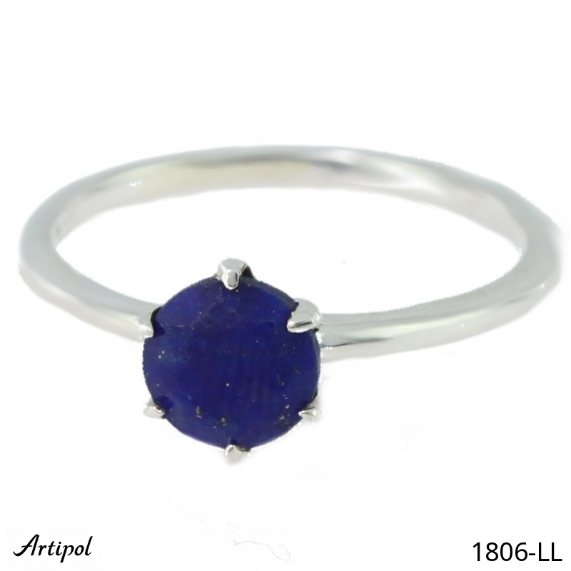 Ring 1806-LL with real Lapis lazuli