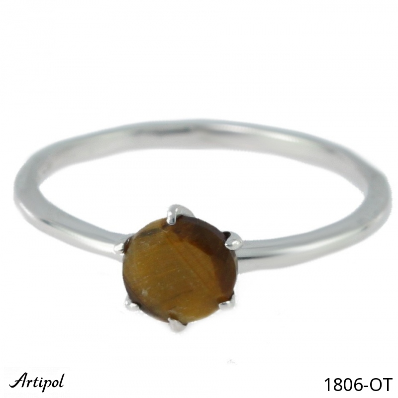 Ring 1806-OT with real Tiger's eye