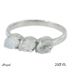 Ring 2607-PL with real Moonstone