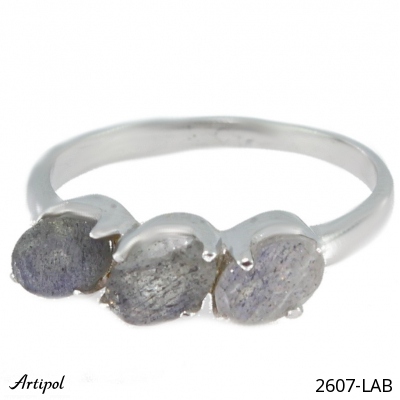 Bague 2607-LAB en Labradorite véritable